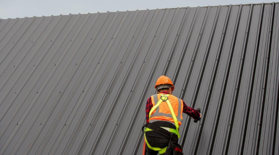 Professional metal roof installation services in Lothair, MT